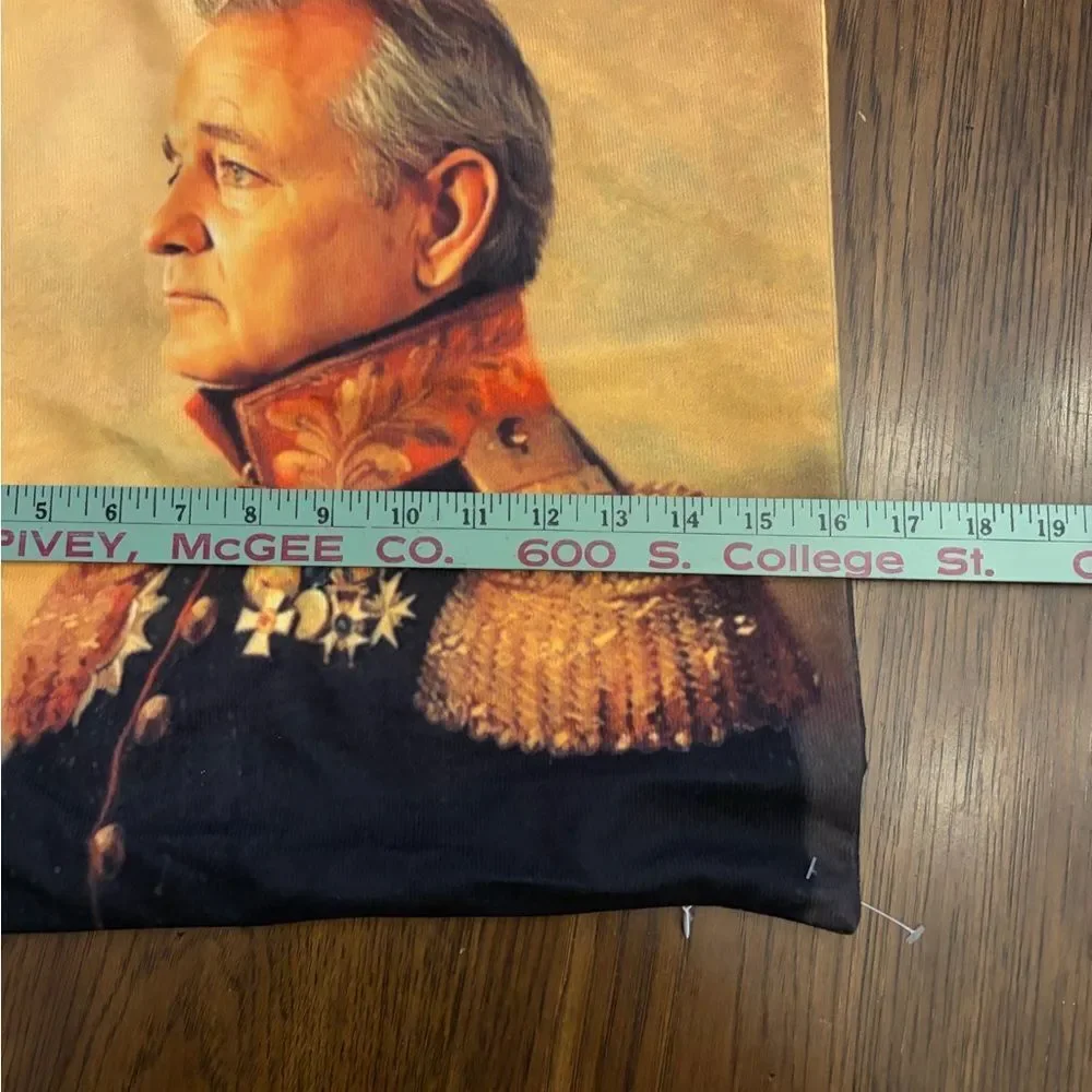 Bill Murray General Vintage Style Portrait Pillow Cover